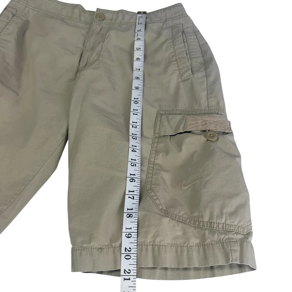 Nike Athletic Dept Khaki Cargo Outdoor Hiking Shorts Men S Streetwear Athleisure